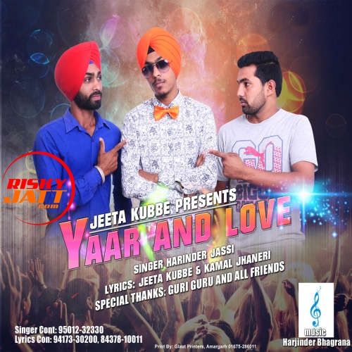 download Yaar And Love Harinder Jassi mp3 song ringtone, Yaar And Love Harinder Jassi full album download