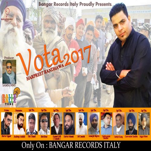 download Votta 2017 Harpreet Randhawa mp3 song ringtone, Vota 2017 Harpreet Randhawa full album download