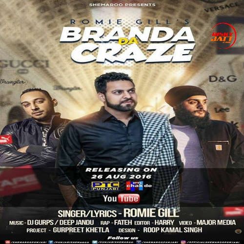download Branda Da Craze Romie Gill, Fateh Doe mp3 song ringtone, Branda Da Craze Romie Gill, Fateh Doe full album download