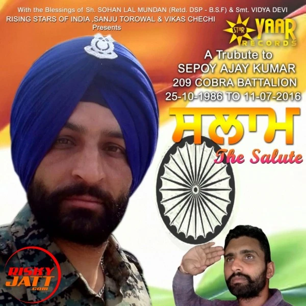 download Salaam The Salute Lakhwinder Jeetpuria mp3 song ringtone, Salaam The Salute Lakhwinder Jeetpuria full album download