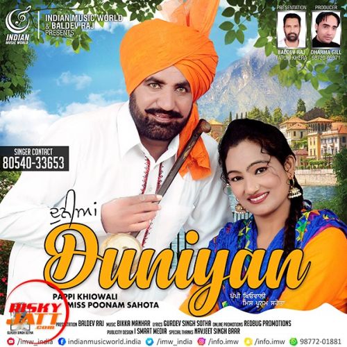 download Duniyan Pappi Khiowali, Miss Poonam Sahota mp3 song ringtone, Duniyan Pappi Khiowali, Miss Poonam Sahota full album download