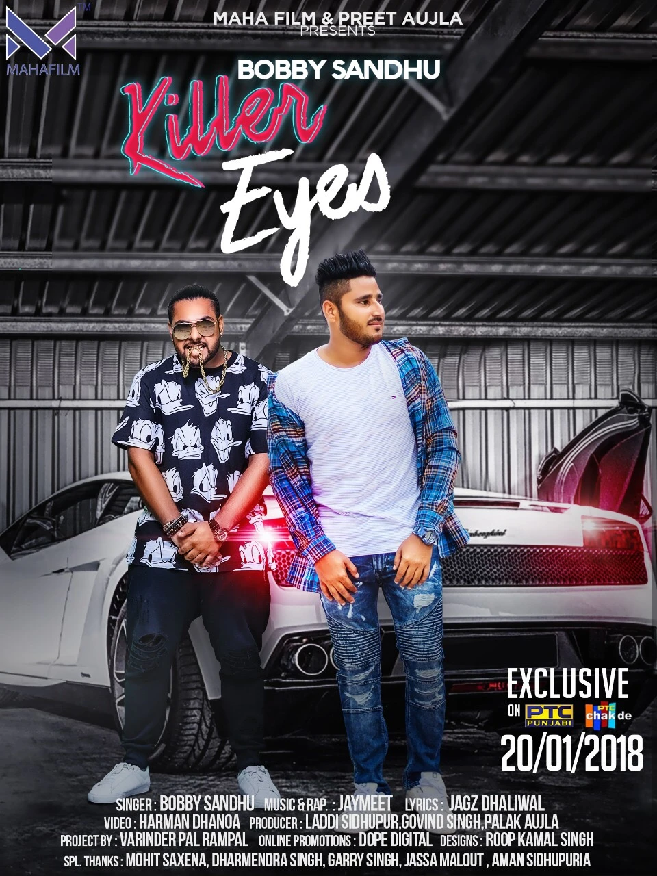 download Killer Eyes Bobby Sandhu, Jaymeet mp3 song ringtone, Killer Eyes Bobby Sandhu, Jaymeet full album download