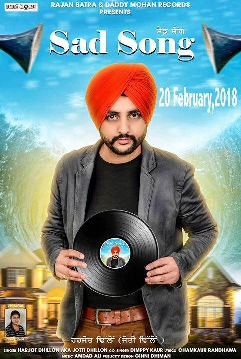 download Sad Song Harjot Dhillon mp3 song ringtone, Sad Song Harjot Dhillon full album download