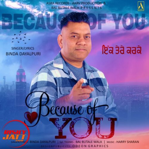 download Because of You Binda Dayalpuri mp3 song ringtone, Because of You Binda Dayalpuri full album download