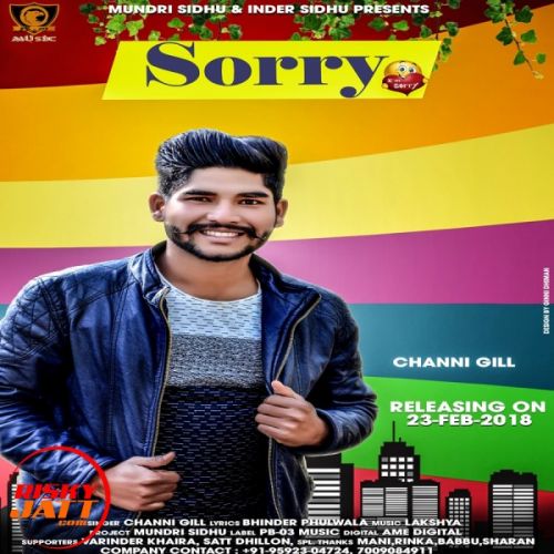 download Sorry Channi Gill mp3 song ringtone, Sorry Channi Gill full album download