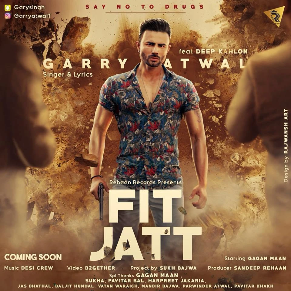 download Fit Jatt Deep Kahlon, Garry Atwal mp3 song ringtone, Fit Jatt Deep Kahlon, Garry Atwal full album download
