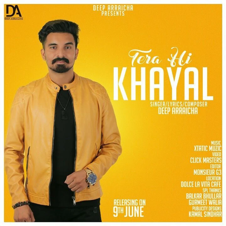 download Tera Hi Khayal Deep Arraicha mp3 song ringtone, Tera Hi Khayal Deep Arraicha full album download