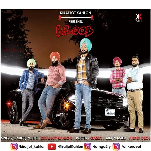 download Blood Kiratjot Kahlon mp3 song ringtone, Blood Kiratjot Kahlon full album download