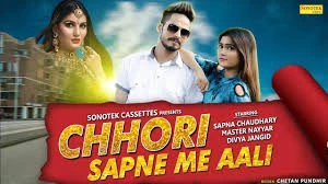 download Chhori Sapne Me Aali Sapna Chaudhary, Master Nayyar, Divya Jangid mp3 song ringtone, Chhori Sapne Me Aali Sapna Chaudhary, Master Nayyar, Divya Jangid full album download