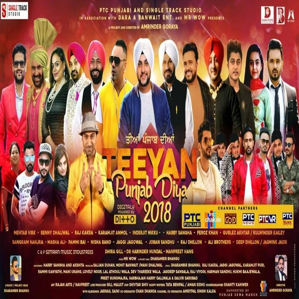 download Chalakian Karamjit Anmol mp3 song ringtone, Teeyan Punjab Diyan Karamjit Anmol full album download