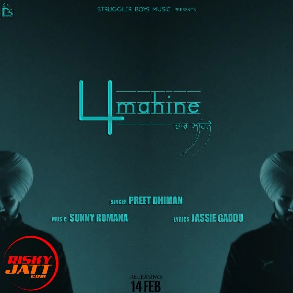 download 4 mahine Preet Dhiman mp3 song ringtone, 4 mahine Preet Dhiman full album download