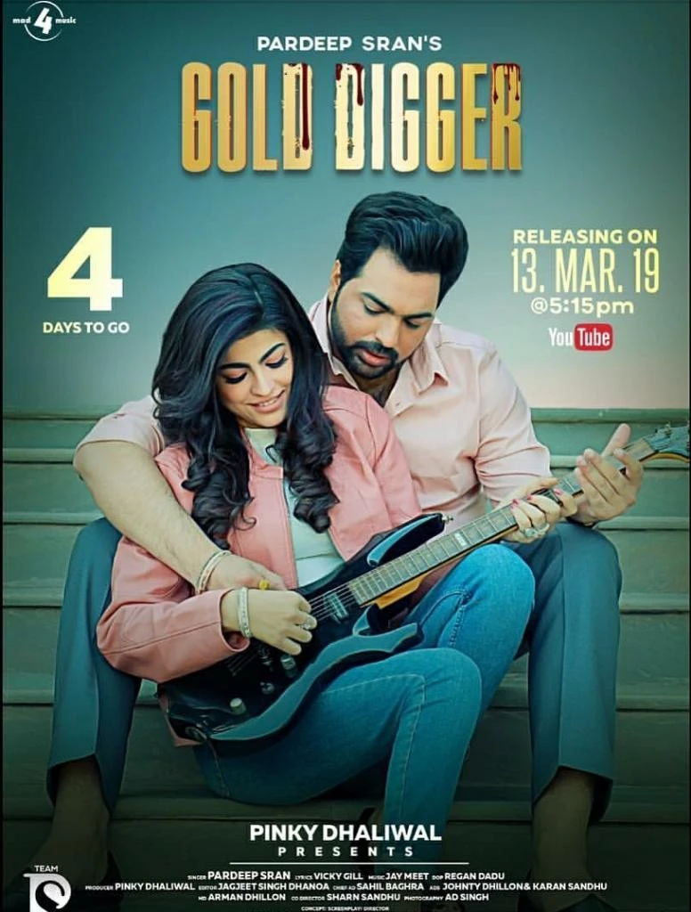 download Gold Digger Pardeep Sran mp3 song ringtone, Gold Digger Pardeep Sran full album download