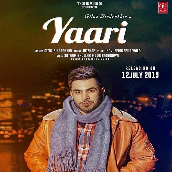 download Yaari Gitaz Bindrakhia mp3 song ringtone, Yaari Gitaz Bindrakhia full album download