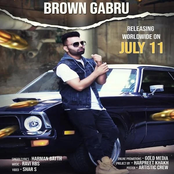 download Brown Gabru Harman Batth mp3 song ringtone, Brown Gabru Harman Batth full album download