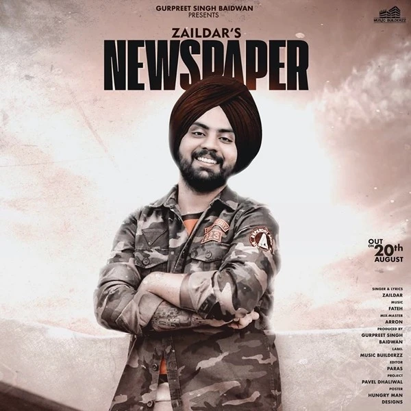 download News Paper Zaildar mp3 song ringtone, News Paper Zaildar full album download