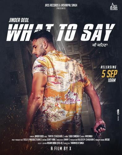 download What To Say Jinder Deol mp3 song ringtone, What To Say Jinder Deol full album download