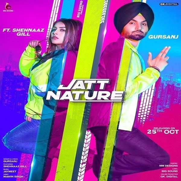 download Jatt Nature Gursanj, Shehnaz Gill mp3 song ringtone, Jatt Nature Gursanj, Shehnaz Gill full album download