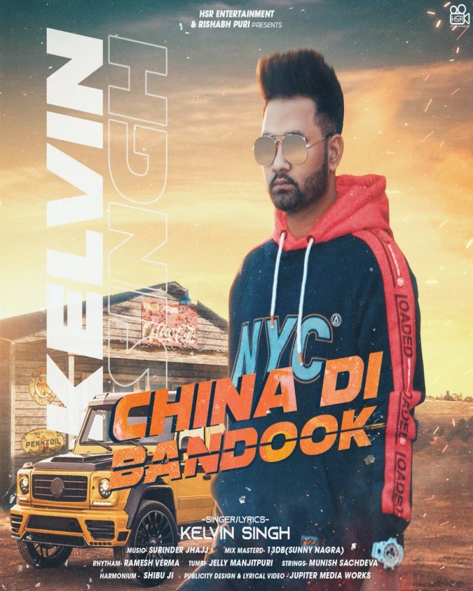 download China DI Bandook Kelvin Singh mp3 song ringtone, China DI Bandook Kelvin Singh full album download