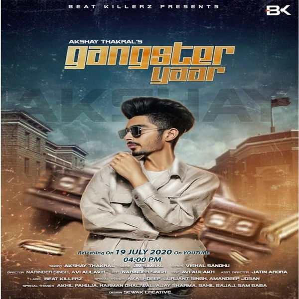 download Gangster Yaar Akshay Thakral mp3 song ringtone, Gangster Yaar Akshay Thakral full album download