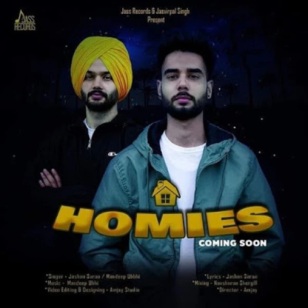 download Homies Jashan Sarao, Mandeep Ubhi mp3 song ringtone, Homies Jashan Sarao, Mandeep Ubhi full album download