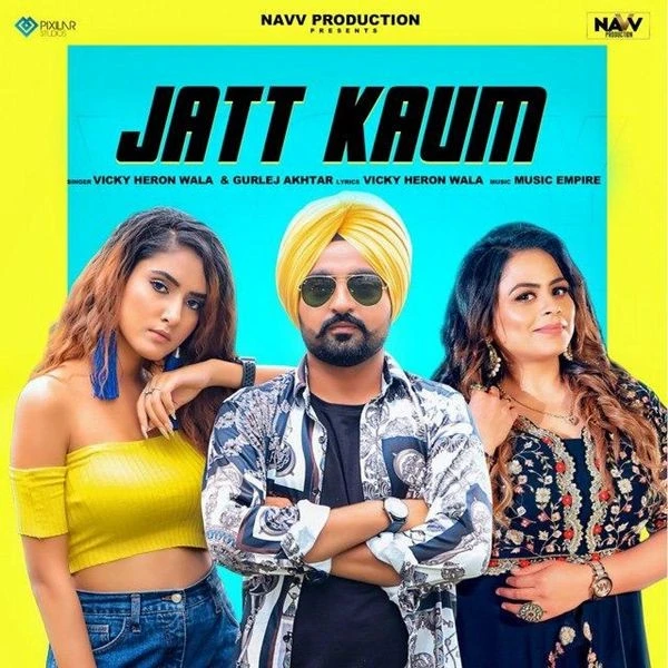 download Jatt Kaum Vicky Heron Wala mp3 song ringtone, Jatt Kaum Vicky Heron Wala full album download