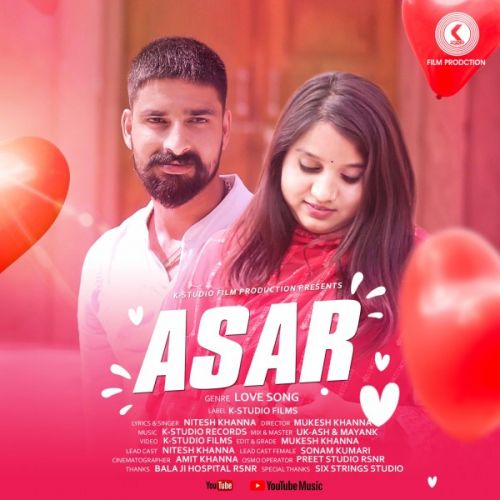 download Asar (A Love Story) Nitesh Khanna mp3 song ringtone, Asar (A Love Story) Nitesh Khanna full album download