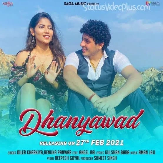 download Dhanyawad Diler Kharkiya, Renuka Panwar mp3 song ringtone, Dhanyawad Diler Kharkiya, Renuka Panwar full album download