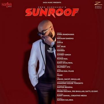 download Sunroof Zora Randhawa mp3 song ringtone, Sunroof Zora Randhawa full album download