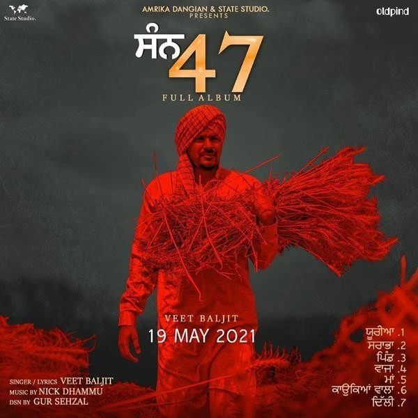 download Sarabha Veet Baljit mp3 song ringtone, San 47 Veet Baljit full album download