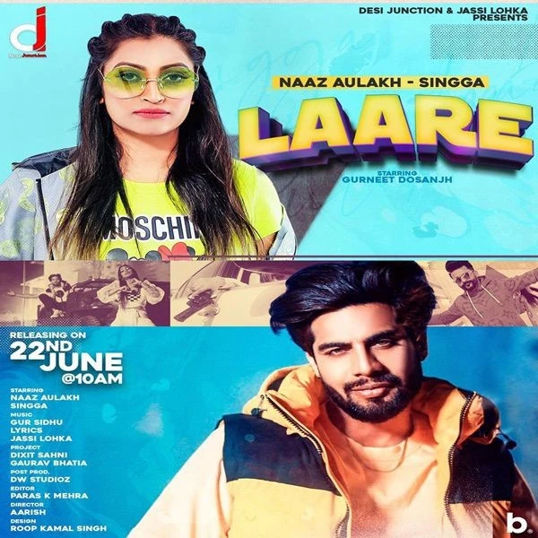 download Laare Singga, Naaz Aulakh mp3 song ringtone, Laare Singga, Naaz Aulakh full album download