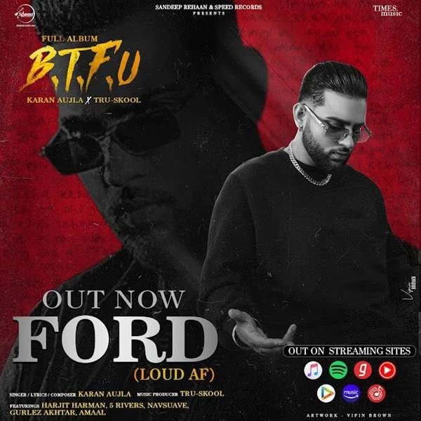 download Ford Karan Aujla mp3 song ringtone, Ford Karan Aujla full album download