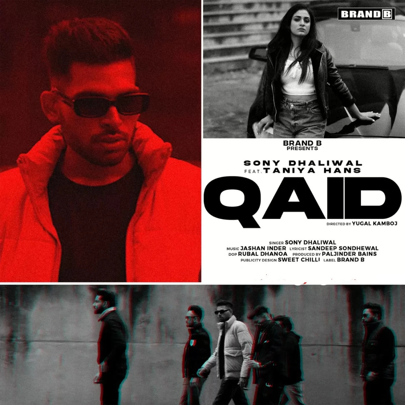 download Qaid Sony Dhaliwal mp3 song ringtone, Qaid Sony Dhaliwal full album download