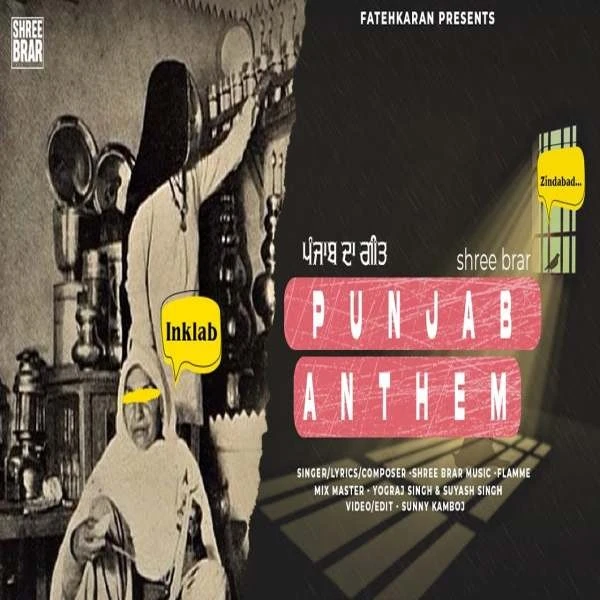 download Punjab Anthem Shree Brar mp3 song ringtone, Punjab Anthem Shree Brar full album download