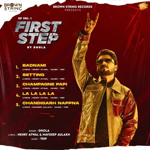 download Badnami Dhola mp3 song ringtone, First Step Vol. 1 (EP) Dhola full album download