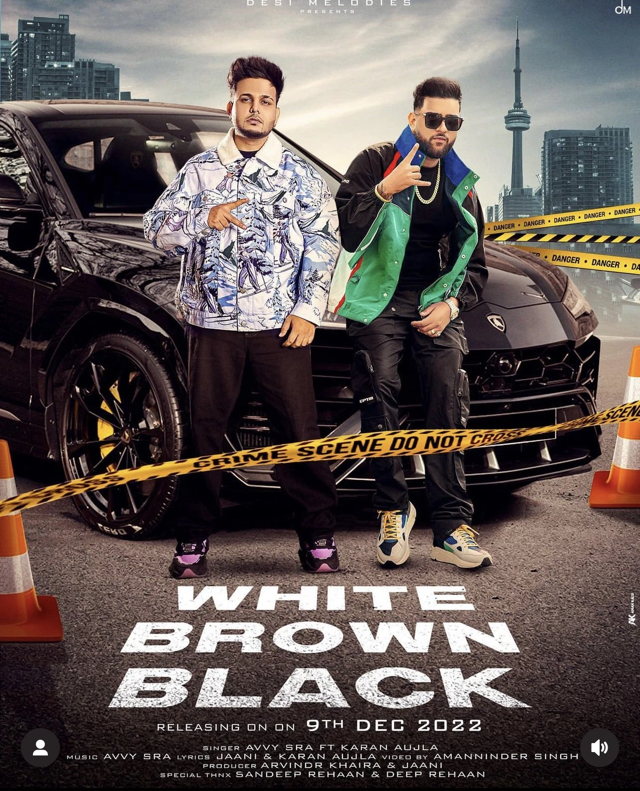 download White Brown Black Avvy Sra, Karan Aujla mp3 song ringtone, White Brown Black Avvy Sra, Karan Aujla full album download