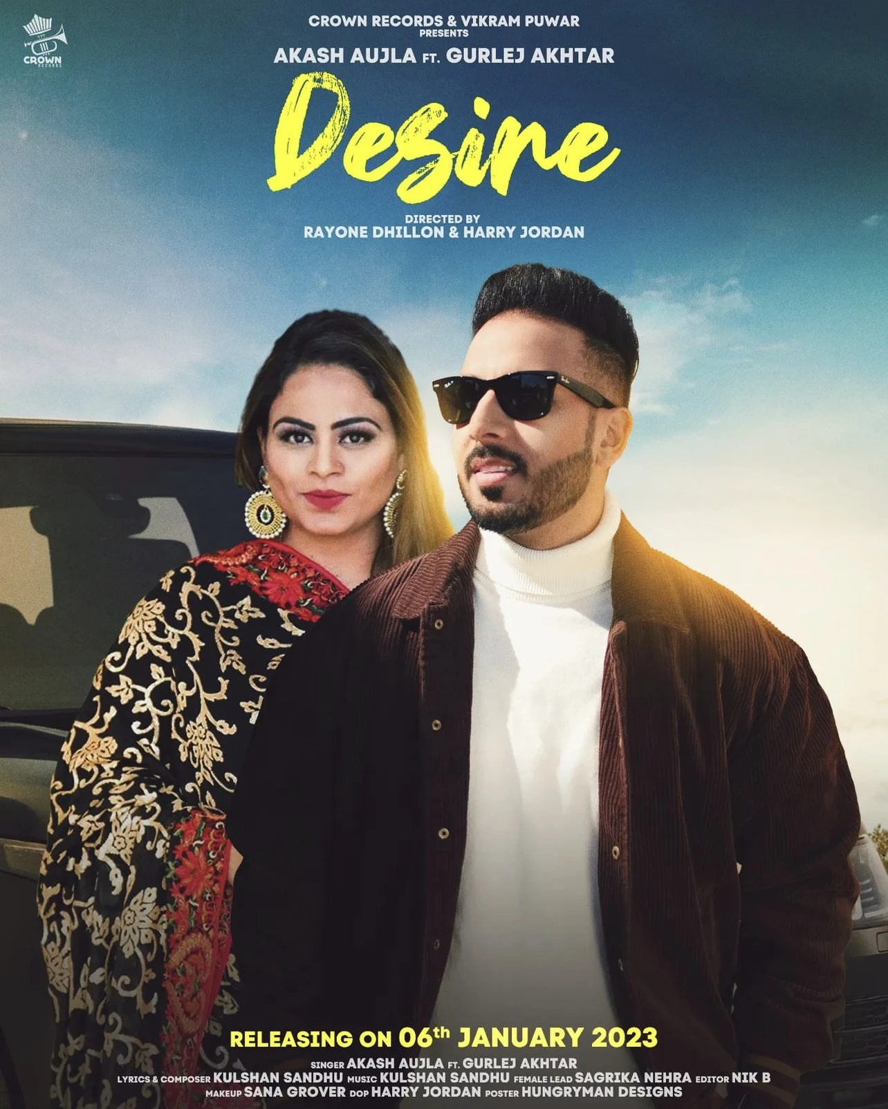 download Desire Akash Aujla mp3 song ringtone, Desire Akash Aujla full album download