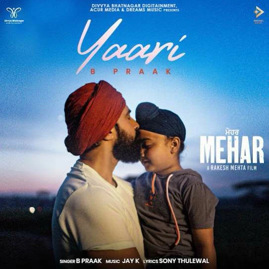 download Yaari (Mehar) B Praak mp3 song ringtone, Yaari (Mehar) B Praak full album download