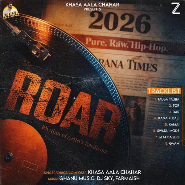 download Dar Khasa Aala Chahar mp3 song ringtone, ROAR Khasa Aala Chahar full album download