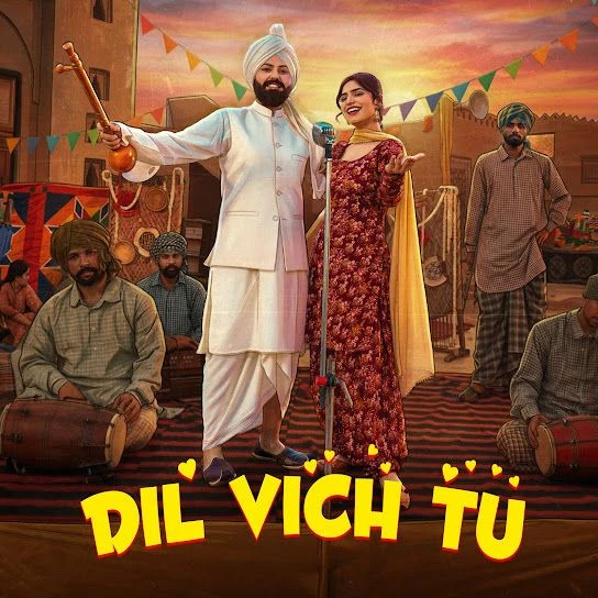download Dil Vich Tu Sandy Sandhu mp3 song ringtone, Dil Vich Tu Sandy Sandhu full album download