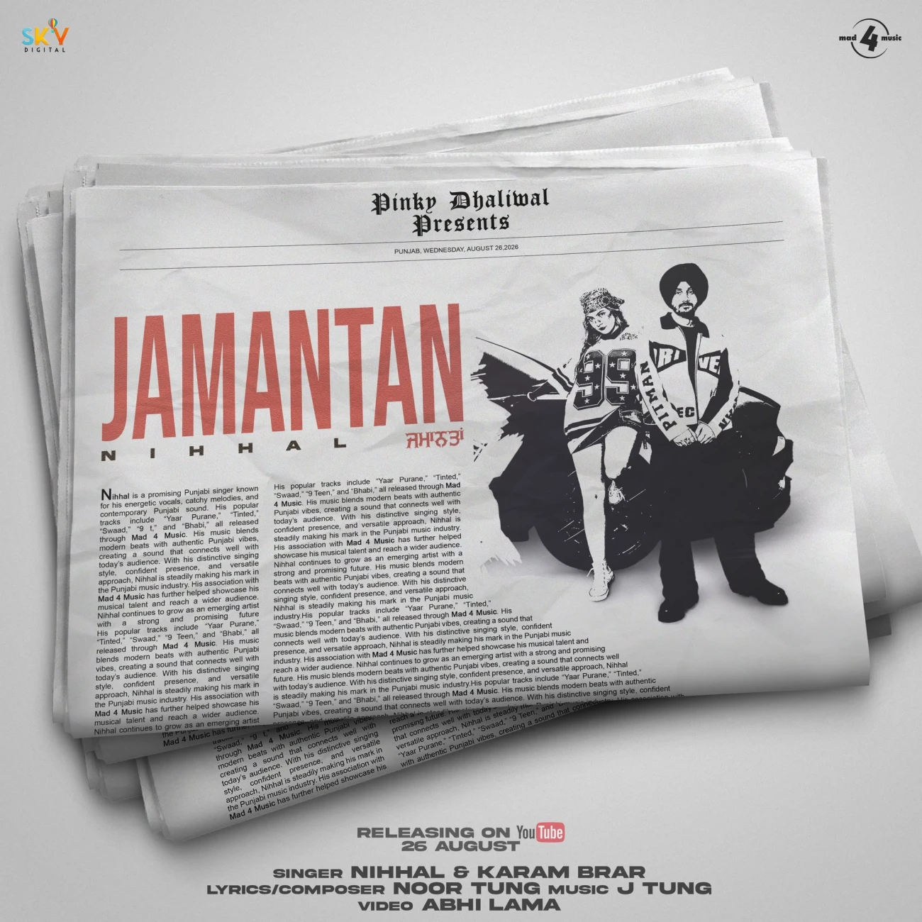 download Jamantan Nihhal, Karam Brar mp3 song ringtone, Jamantan Nihhal, Karam Brar full album download