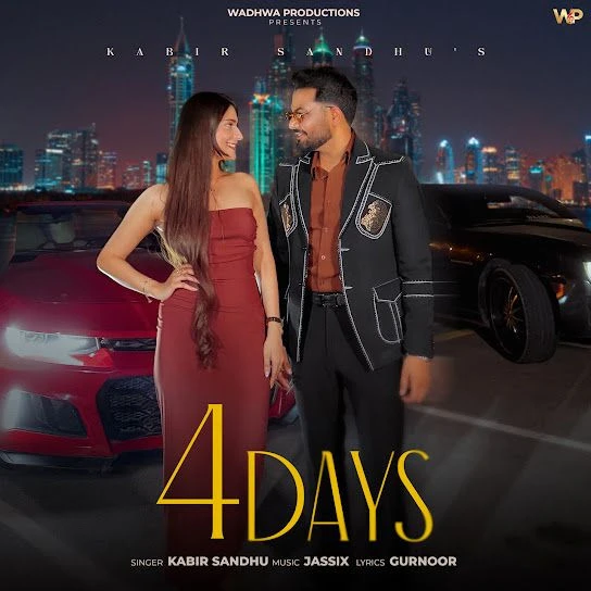 download 4 DAYS Kabir Sandhu mp3 song ringtone, 4 DAYS Kabir Sandhu full album download